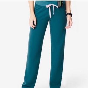 Figs XS Caribbean Blue Livingston scrub pants